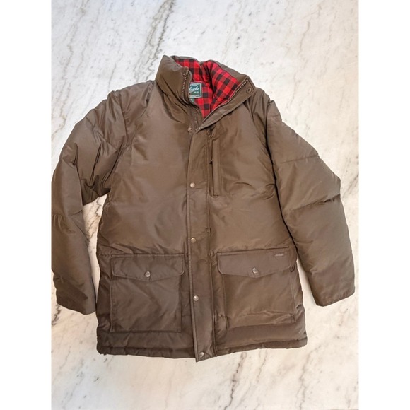 Woolrich Other - Authentic‎ Woolrich Men's Dark Wood Langhorne Parka Jacket 550 Fill Down 16106